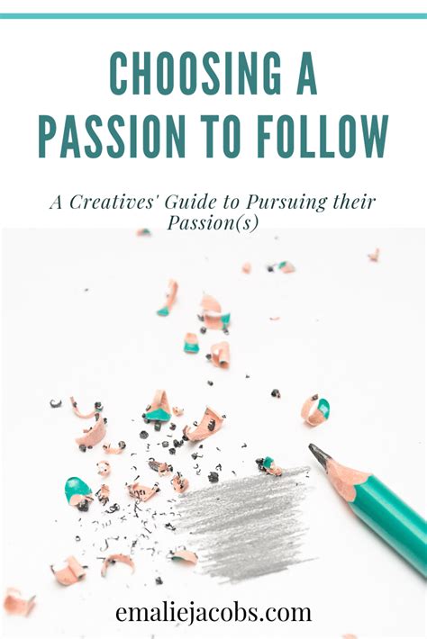 How To Handle Having More Than One Passion Emalie Jacobs Writing