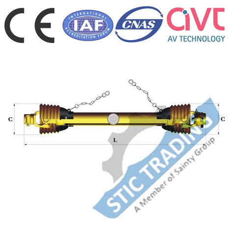 Quick Release Pto Shaft With Shear Bolt Torque Limitor China Pto