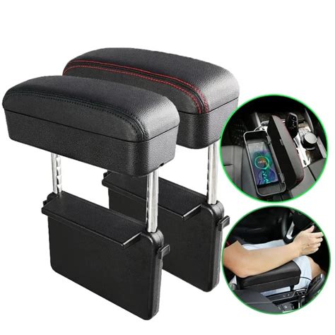 Universal Car Armrest Box Elbow Support Adjustable Car Center Console