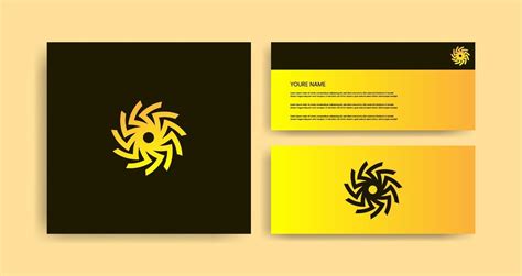 Creative Logo Design With Business Card 2434253 Vector Art at Vecteezy