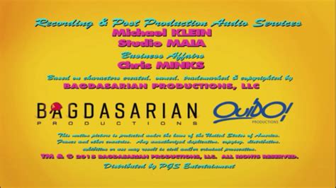 Bagdasarian Productions - Audiovisual Identity Database