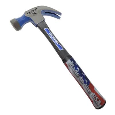 Vaughan Oz Milled Face Fiberglass Framing Hammer In Fiberglass