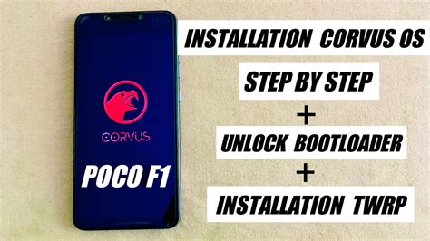 Corvus Os Install Poco F Bootloader Unlock Install Twrp Complete