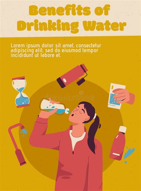 Benefits Drinking Water Stock Illustrations 152 Benefits Drinking Water Stock Illustrations