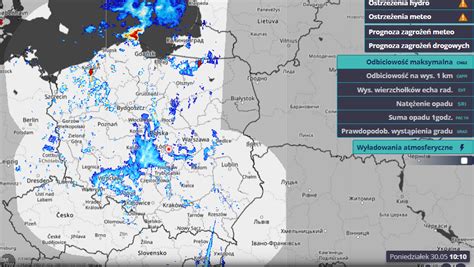 Imgw Pib Meteo Polska On Twitter Burze Lokalnie Wyst Puj Na P Nocy