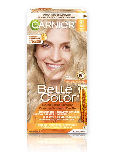 91 Light Ash Blonde Garnier Belle Color