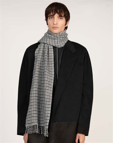 Men S GUNCLUB CHECK SCARF Dunhill US Online Store