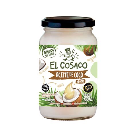 Aceite De Coco El Cosaco