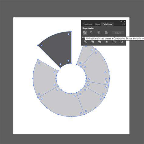 How To Create A Pie Chart In Adobe Illustrator Vector Cove