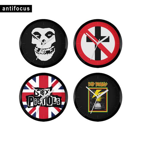 Jual Jam Dinding The Misfits Bad Religion Black Flag Brains Social Distortion Ramones Dri Sex