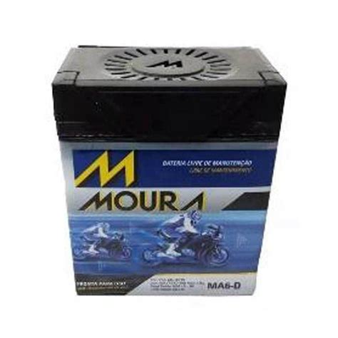 Bateria Moura Moto 6Ah 12VMa6 D Ref Yuasa Ytx7L Bs Submarino