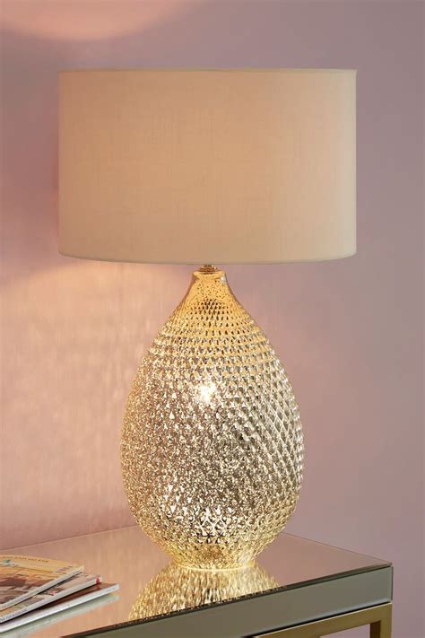 Next Glamour Table Lamp Gold Table Lamps Living Room Gold Table