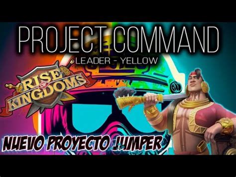 NUEVO PROYECTO JUMPER PROMETEDOR PROYECTO COMMAND YELLOW KING