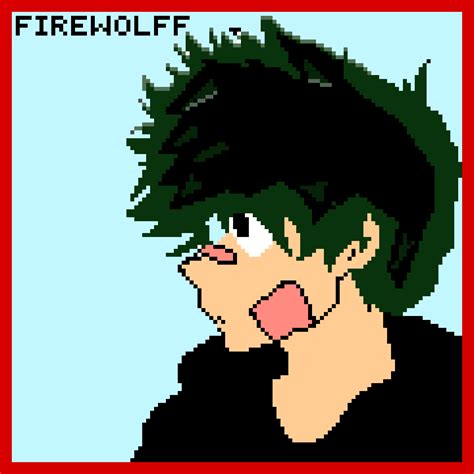 Pixilart Izuku Midoriya By God Is King