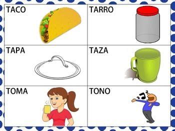 Spanish CVCV Words With T Sound In The Initial Position Spanish SLP