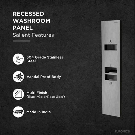 Washroom Panels By Euronics India Kinox Kmr2ne