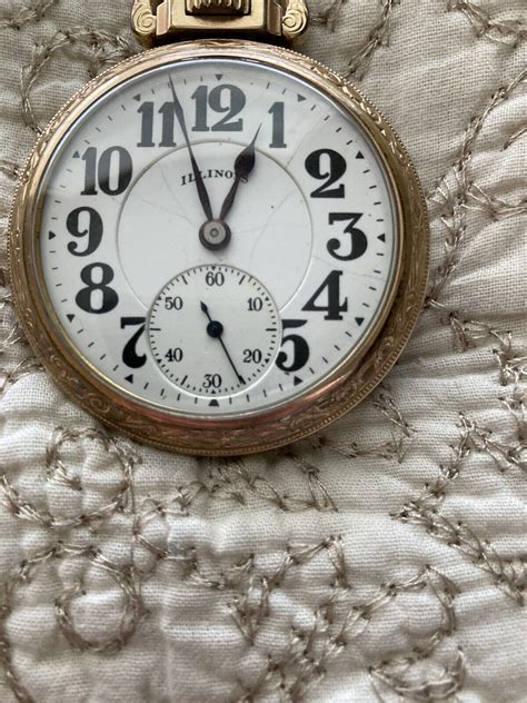 Antique Illinois Bunn Special Pocket Watch Early Gem