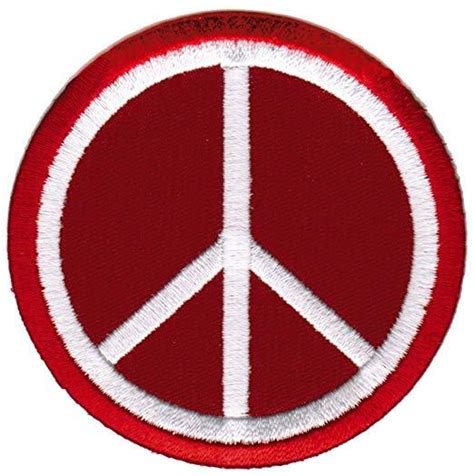 Red Peace Sign Logo - LogoDix