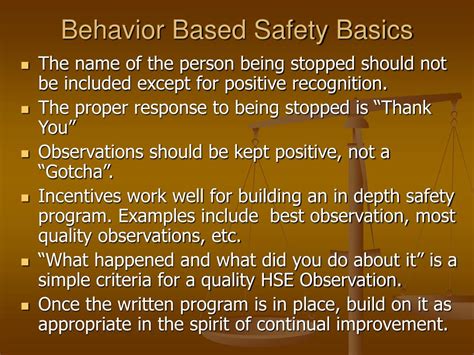 Ppt Behavior Based Safety Powerpoint Presentation Free Download Id