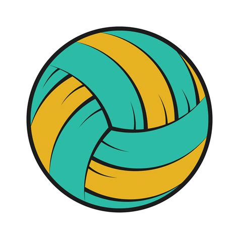 Volleyball Clipart Volleyball Vector Volleyball Illustration Sports