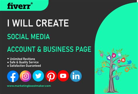 Create Social Media Page And Profile Setup By Tousifofficial Fiverr