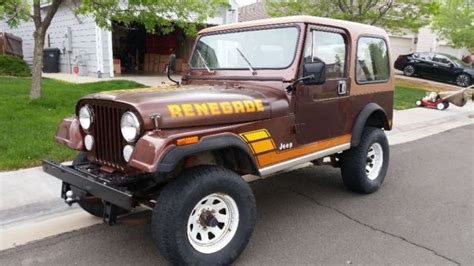 1984 Jeep Cj7 Dark Metallic Brown For Sale Photos Technical Specifications Description