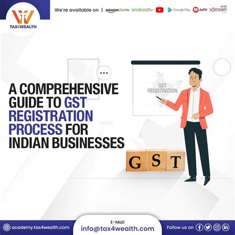 A Comprehensive Guide To Gst Registration Process For Indian Businesses By Academy Tax4wealth