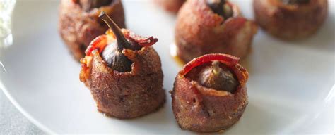 Recipes - Bacon Wrapped Figs - Applegate