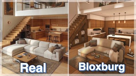 Recreating A Modern Loft Apartment In Bloxburg Full Build Tour