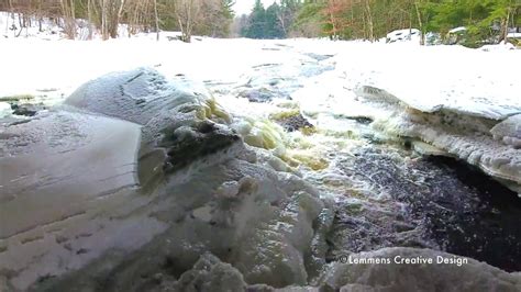 Eau Claire Dells In The Winter Youtube