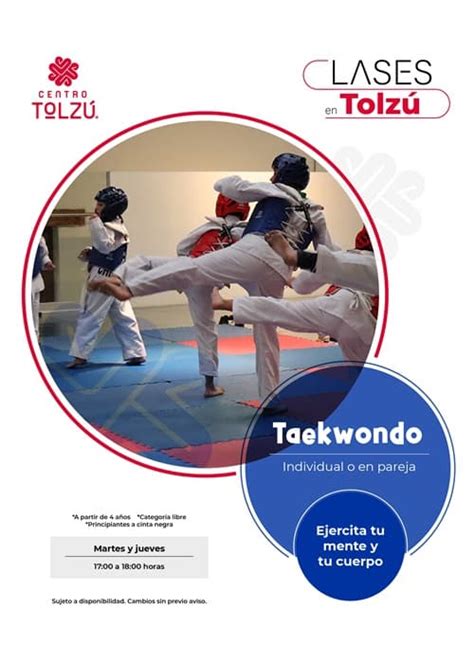 Boletos Para Clases De Taekwondo En Centro Tolz