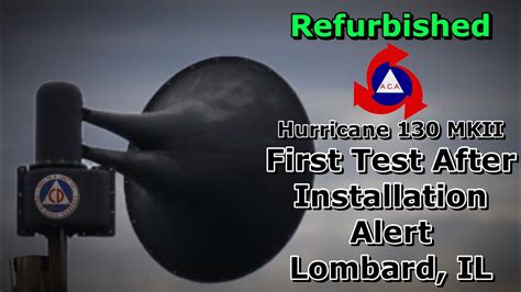 Refurbished Aca Hurricane 130 Mkii First Test After Installation