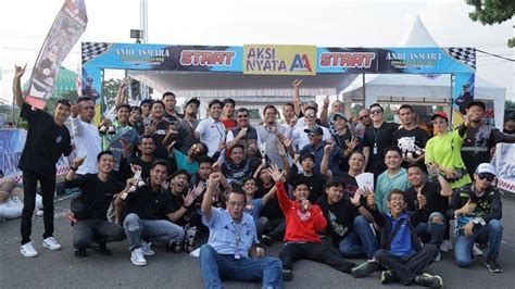 Ajang Andi Asmara Drag Race And Drag Bike Championship 2023 Pecahkan