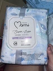 Papi Textil Fralda Super Luxo Mami C Bainha Estampada Cm X Cm