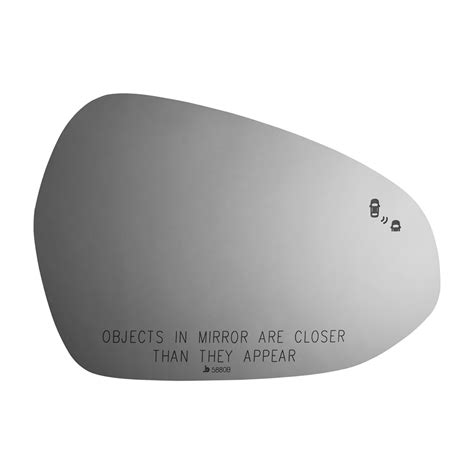 Passenger Side Replacement Mirror Glass W Blind Spot W O Holder Fits 21 23 K5 Ebay