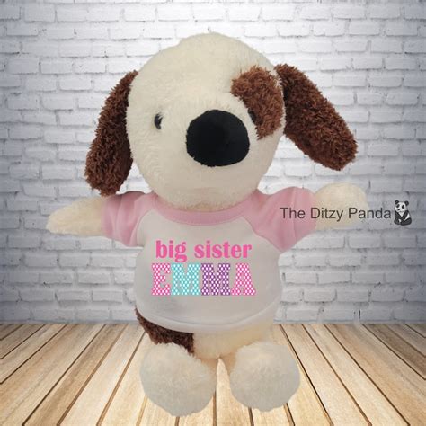 Big Sister Dog Shirt Etsy