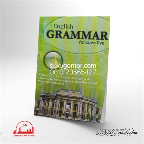 Jual Buku Pelajaran English Grammar Santri Kelas Kmi Gontor