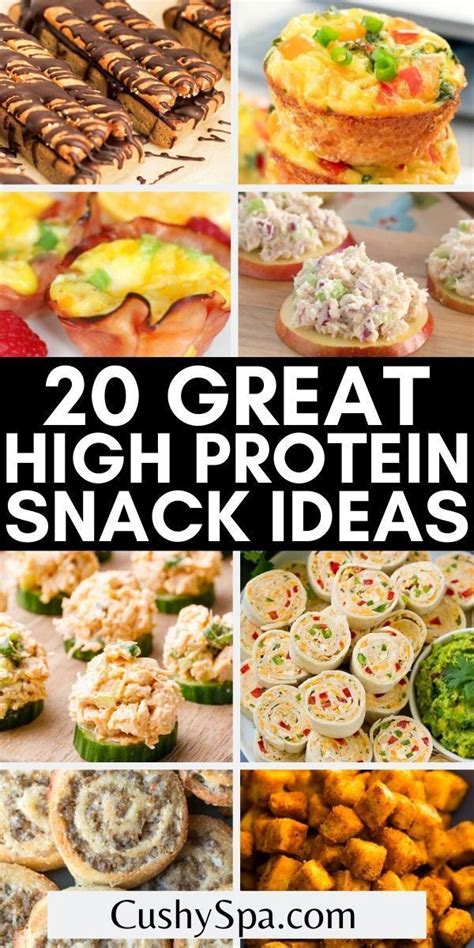 20 High Protein Snack Recipes Thatll Keep You Full Healthy High