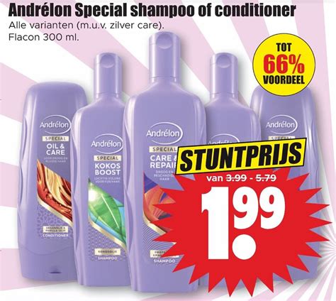 Andrelon Special Shampoo Of Conditioner 300ml Aanbieding Bij Dirk