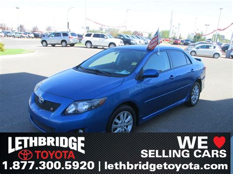 Toyota Corolla S For Sale Lethbridge Ab Toyota Corolla Used