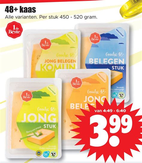 48 Kaas Aanbieding Bij Dirk