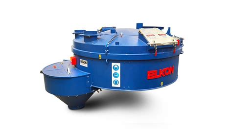 Pan Mixers Elkon Concrete Batching Plants