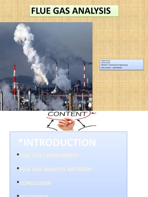 Flue Gas Analysis - (1805240028) | Download Free PDF | Combustion ...