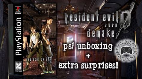 Resident Evil Demake Ps Unboxing Some Extra Surprises Project