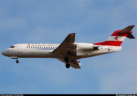 Oe Lfr Austrian Airlines Fokker F Mark Photo By Christian