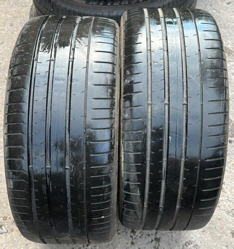 X2 Matching Pair Of 255 35 19 Pirelli Pzero 96Y Runflat Tyres EBay