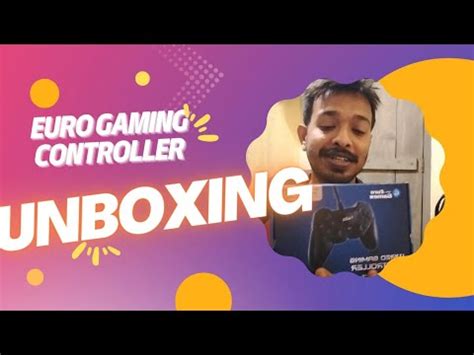 Rpm Euro Games Wired Gaming Controller Unboxing Youtube