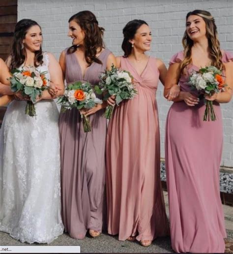 Azazie Dusty Rose Vintage Mauve Dusk Mauve Bridesmaid Bridesmaids