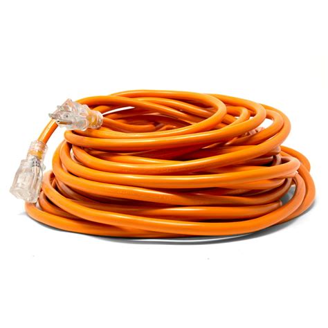 WEN 100 ft. 12-Gauge Heavy-Duty SJTW Outdoor 12/3 Extension Cord with ...