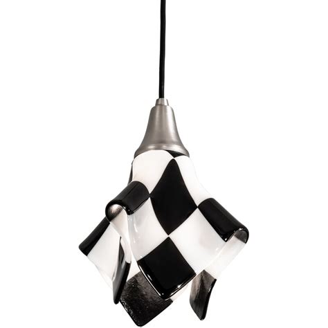 Meyda Lighting Metro Fusion 1 Light Blacksilver Uniquestatement Pendant Wayfair